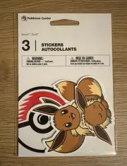 Pokemon Center Official Eevee Stickers