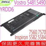 DELL YRDD6 電池適用 戴爾 INSPIRON 15 5582 5584 7560 7572,5482 5491 5585 5480 5485 5486 5488 5493 4VM0K