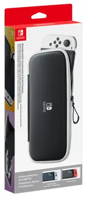 SWI Nintendo Switch OLED Model Carrying Case & Screen Protector