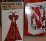 NIB 1994 Mattel BOB MACKIE Bob Mackie QUEEN OF HEARTS Barbie w/ Shipper Box