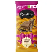 Darrell Lea Gingerbread Chocolate Block 160g x 17