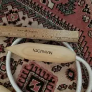 Manuosh glam glitter giant wooden circular knitting needles