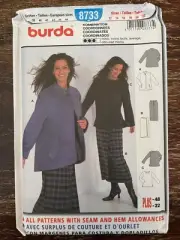Burda 8733 UNCUT Sewing Pattern, Misses' Coordinates, Size 12-22