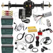 760mm Rear Axle Kit 48V 1000W Differential Brushless Motor for 4 Wheeler Go Kart