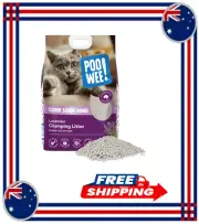 Clumping Lavender Cat & Kitten Litter, 15Kg - Long Lasting Clumping and Scoopa