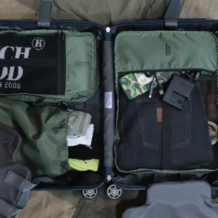 Matchwood New Travel Storage Bag 旅行衣物行李收納袋三件組 軍綠款 官方賣場