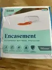 LUCID Encasement Mattress Protector - Completely Surrounds Mattress for