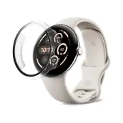 Supershieldz Designed for Google Pixel Watch 3 45mm Screen Protector Case Clear