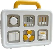 Activity Board - Sensory Play Toys - Learning Fine Motor Skills Travel Activity Board Busy Toys for 1 Year Old Children