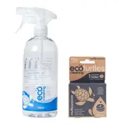 Eco-Cleaning Turtles Multipurpose Dissolvable Cleaning Tablet/Spray Bottle