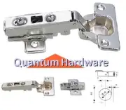 Cabinet CLIP-ON Concealed EURO HINGE 3 Way Adjustment 110 deg opening 24 PACK