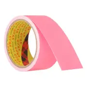 2 Inch x 16.5 Feet Glow in the Dark Tape, 1 Roll Tape, Pink