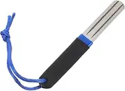 YARNOW Ergonomic Handle Diamond Fishing Hook Sharpener Double-Sided Grinding Tool Portable Sharpening Stone Fast Hook Sharpening