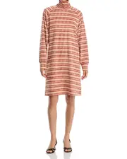 Area Stars Alice Stripe Turtleneck Dress