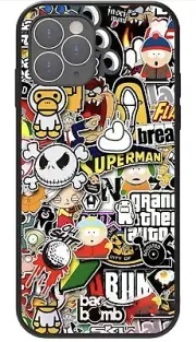 Iphone 11 pro CASE Graphics south park superman Cartoons Apple GTA