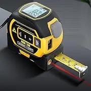 Tuwei 40M Measurin Sight 3-in-1 Infrared Laser Tape Measuring, Portable 3-in-1 Infrared Laser Tape Measuring, Handheld Electronic Digital Tape Measure with Led Display, TUWEIXFKCEOI5RG