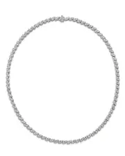 Roberto Coin 18K White Gold Diamond Marquesa Collar Necklace, 18