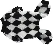 GANAZONO Pet Pajamas Fleece with Legs Dogs-Large Dachshund Dog Pet Clothes Chihuahua Dog Cool Jackets Paw Car Doggie Holiday Costumes Pet Accessories for Dogs Hoodie Kennel Flannel