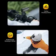 5K Head Mounted Camera Ultra HD 30FPS EIS6.0 Anti Shake Wide Angle APP Contr Fit