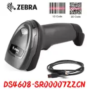 Zebra DS4608-SR00007ZZCN Area-imaging 2D USB Handheld Barcode Scanner Black