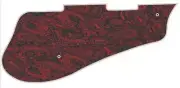 Pickguard Pick Guard 5120 Graphical Graphic Guitar Paisley BK-RD