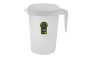 24 x Plastic Pitcher 2L with Lid Beer Water Juice Jugs Jug BPA FREE Dishwasher Safe