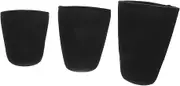 POPETPOP Reusable Insulator Sleeves 3 Pack Handshake Cup Sleeves for Hot Cold Beverages Neoprene Drink Holders Portable Odorless