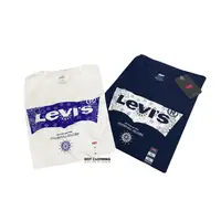 在飛比找蝦皮商城優惠-LEVI'S TEE 深藍 白 變形蟲 限定 棉質 短T 短