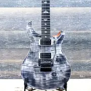 PRS Custom 24 "Floyd" 10-Top Pattern Thin Neck Shape Charcoal El. Guitar w/Case