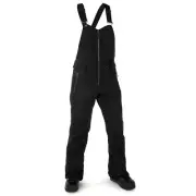 VOLCOM Womens 2023 Snowboard Snow - SWIFT BIB OVERALL Pant - BLACK