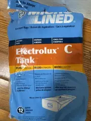 Electrolux Style C Tank Vacuum Bags Micro Lined - Pack of 12 Allergy Safe