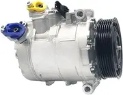 7SEU17C AC Compressor Compatible For BMW 1 3 SERIES E81 E87 E82 E91 E93 LCi N52 64526956716 64509180549 64526961621 64526956719 6452912261