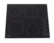600mm Electric Ceramic Cooktop With Frameless Schott Glass,Knob Controls