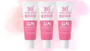 Kimchi Sunscreen Cream Spf 50 Pa+++ 15 g ( 3 pcs)