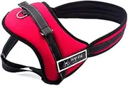 Dog Cat Harness Step-in Vest (Red, M)