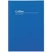Collins Debden Kingsgrove Week to View A5 Undated Diary Blue