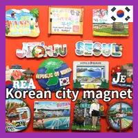 在飛比找蝦皮購物優惠-韓國代表城磁鐵旅遊紀念品