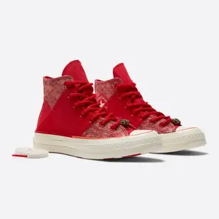 CONVERSE CHUCK 70 1970 PATCHWORK HI 高筒 休閒鞋 男鞋 女鞋 CNY龍年限定 紅色-A08700C