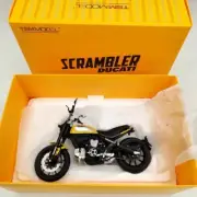 TSM 2015 Ducati Scrambler Icon Rosso Motorcycle Yellow 1/12 DieCast Model New