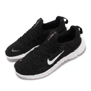 Nike 慢跑鞋 Wmns Free RN 5.0 Next Nature 女鞋 黑 赤足 運動鞋 CZ1891-001