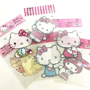 小禮堂 Hello Kitty 造型防水貼紙 (6款隨機)
