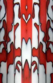 Buckeye Pride BTW18KS Acrylic Knife Scale 1/4" x 1 1/2" x 6"