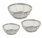 Wash Strainer Reinforced Basket Stainless Steel with Fine Mesh Net Quality~USA