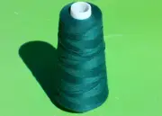 OVERLOCK THREAD SPOOL 100% SPUN POLYESTER 3000 YDS PRICED SEW RIGHT DARK GREEN