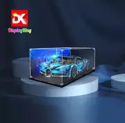 DK - Acrylic display case with screw for Lego Bugatti Chiron 42083 (US STOCK)