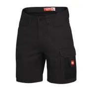 Hard Yakka LEGENDS CARGO SHORTS Above Knee Length BLACK- 97R, 102R, 107R Or 112R