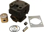 Pexorin 40mm Cylinder Piston Gasket Kit, for Zenoah, G4K G43L G45L BC4310 4302 Strimmer Trimmer Brushcutter Replacement Tool Part Lawn Mower Cylinder Piston