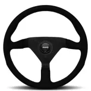 Genuine MOMO Montecarlo Black Alcantara 320mm Steering Wheel