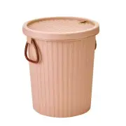 Wastebasket for Bathroom Trash Bucket Tea Dregs Drainage Leaf Bin