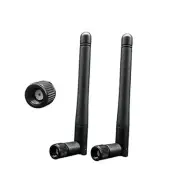 WiFi Antenna Bluetooth Antenna for PC, Dual Band RP-SMA Male Antenna 2 Pack